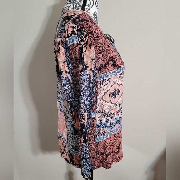 Crosby woman's multicolored medium boho top - Picture 2 of 6